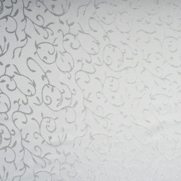 Jacquard com Lurex Branco